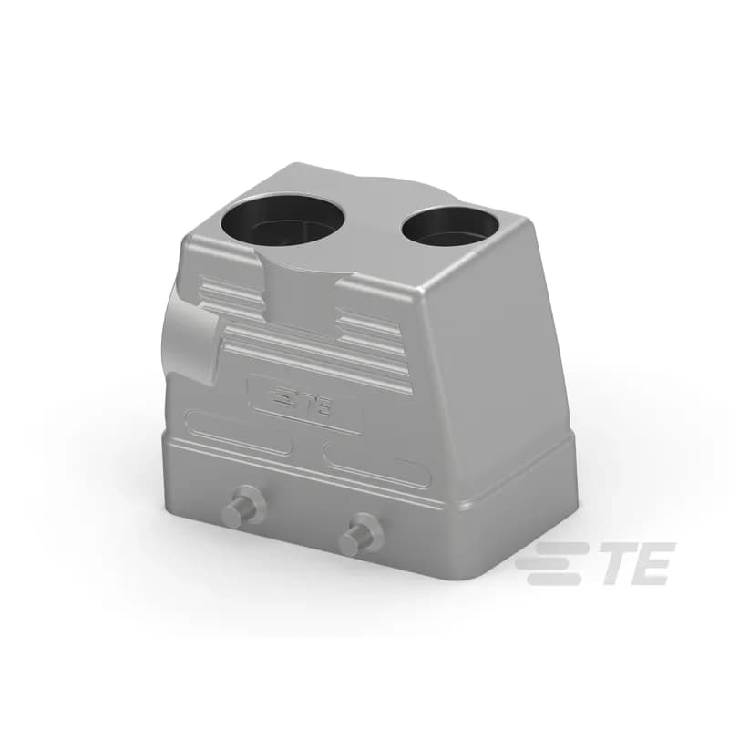 Heavy Duty Connector Hood, Top Entry, Screwlock on Hood