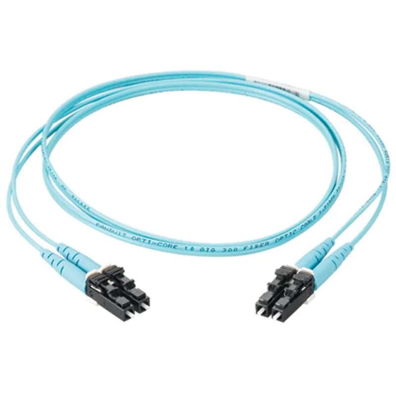 2 fiber OS2 SC APC duplex to SC APC duplex patch cord, 3mm jacket, low smoke zero halogen (LSZH) rated, Std IL 33 meters