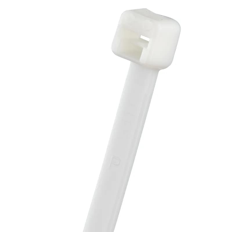 Panduit PLT2S-C10 - Pan-Ty locking tie, standard cross section, 7.4 (188mm) length, nylon 6.6, white, standard package.