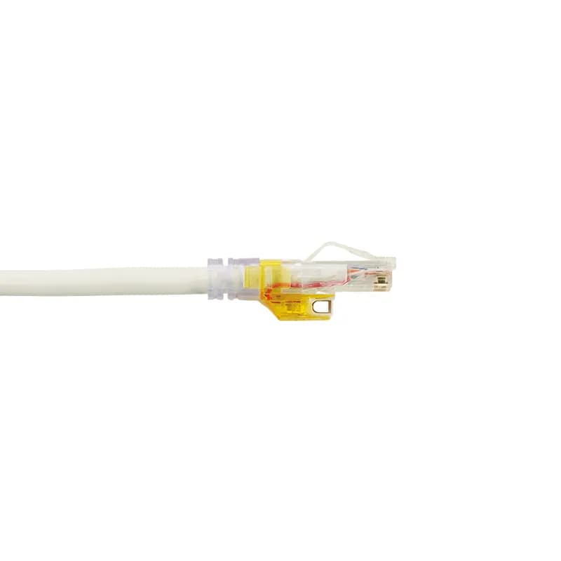 10Gig UTP Enhanced Interconnect Patch Cord for use with PViQ Patch Panel, CM rated, 8.0 m, White.