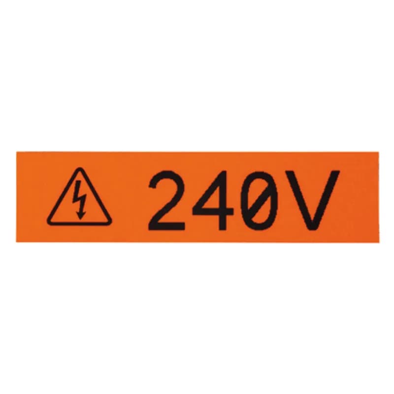 The T100X000VUC-BK Continuous Tape Cassette includes both label material and ribbon for easy changeover. The label cassette contains an integrated memory device for automatic formatting, recall of last legend used, and the number of labels remaining in the cassette. For use with LS8E and LS8EQ printers. Vinyl. 1" x 25' (25.4 mm x 7.6 m). Color Black on Orange. 1 cassette per package.