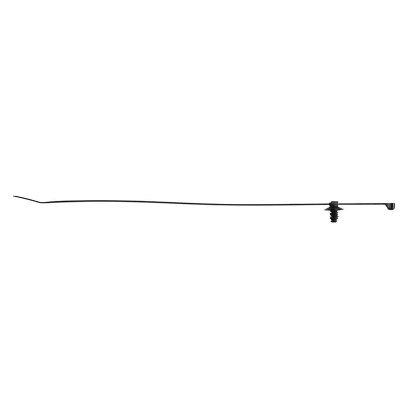 Panduit PUM-071-B2S-D30 - The fir tree push mount assembly is black and requires a panel hole diameter of 0.25 to 0.28" (6.3 to 7.1 mm). It is made of heat-stabilized nylon 6.6, which increases mechanical strength, heat and wear resistance, and stiffness. It comes in packages of 500 and has a maximum bundle diameter of 2.0" (50.8 mm), Black.