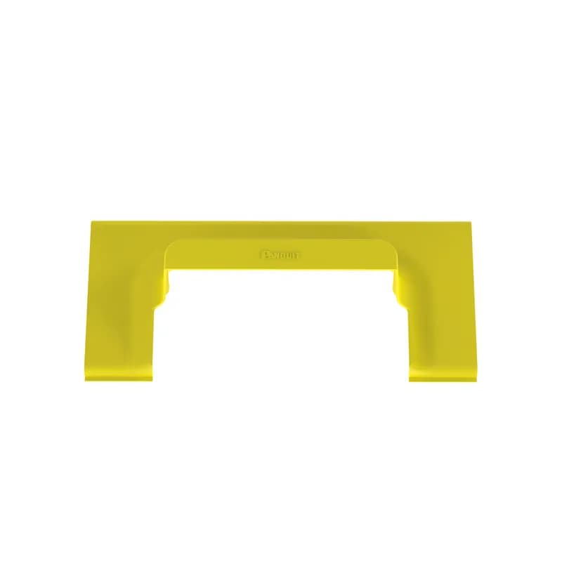 The FiberRunner 6x4 Spill-Over Fitting Cover is used to fully enclose 6x4 channel in conjunction with the 4x4 spill-over junction. The spill-over junction cover snaps onto the channel base. It has a hinged feature that allows easy access to add or remove cables.