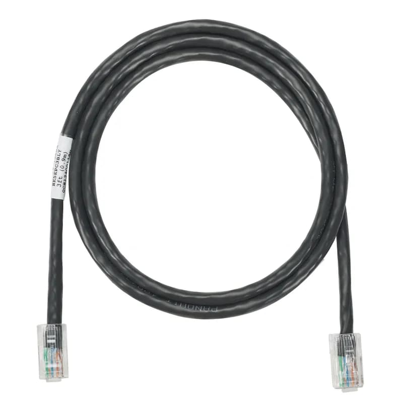 Panduit NK5EPC20ORY - Netkey copper patch cord, category 5e, 20 ft., orange UTP cable.