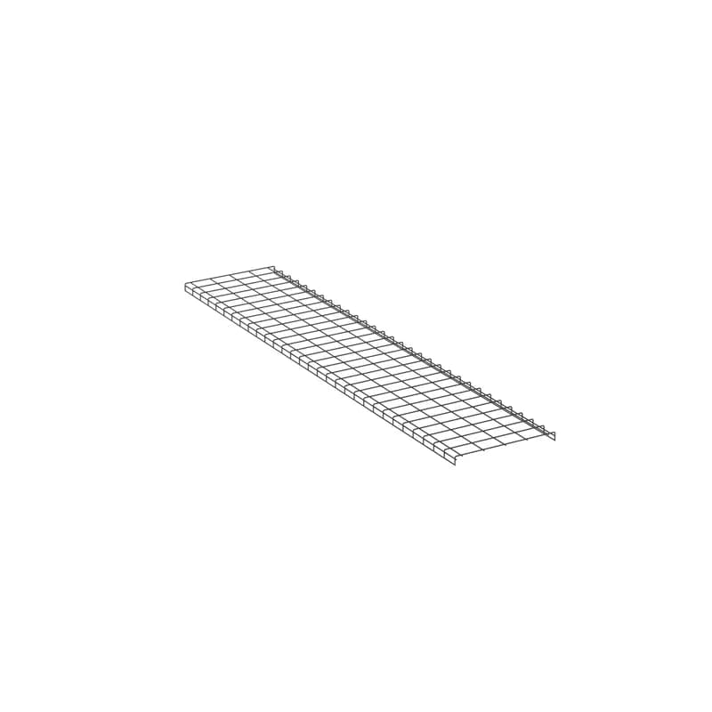 Panduit WG24BL10 - The Wyr-Grid Pathway protects cables between the main distribution area and the equipment distribution area. The optional side walls snap-on without extra hardware or tools. It measures 2.09 inches H x 10 feet L x 24 inches W (53.1mm x 3m x 609.6mm). The Wyr-Grid Pathway can be used with the splice connector or the intersection splice connector.