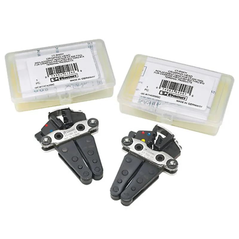 Panduit CT-500CH - Crimping head for most #22 14 insulated terminals, splices, and disconnects.