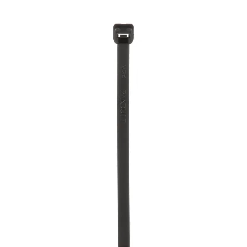 Panduit PLT3S-M120 - Panduit PLT3S-M120 Cable Ties are designed to satisfy the needs of general applications, while delivering consistent performance and reliability. Featuring a curved tip to allow for easy pick up from flat surfaces and faster initial threading. Standard cross section, 11.5" (292mm) length. For Indoor use, made of Weather Resistant Nylon 12, are black in color and come in packages of 1000.