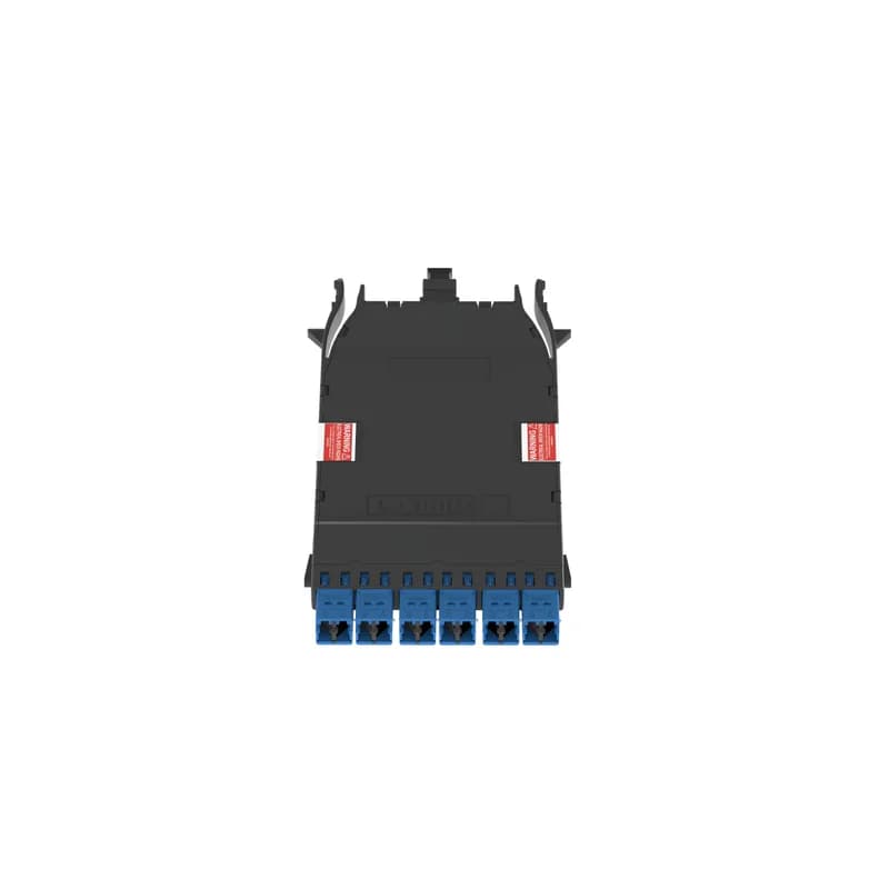 The HD Flex cassette is OS2 MPO to LC/APC and supports 12 fibers total. It has Standard IL and uses Method A Polarity.