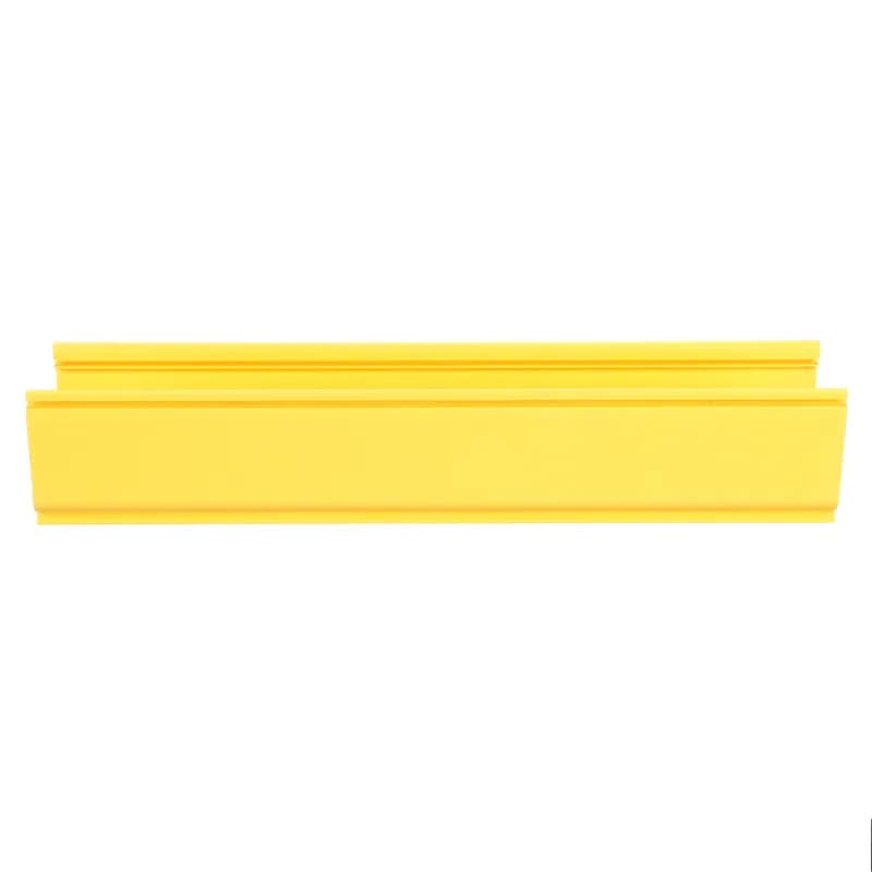 The FiberRunner 4x4 Channel is used to carry the cables horizontally throughout the routing system. The channel is 2mm.