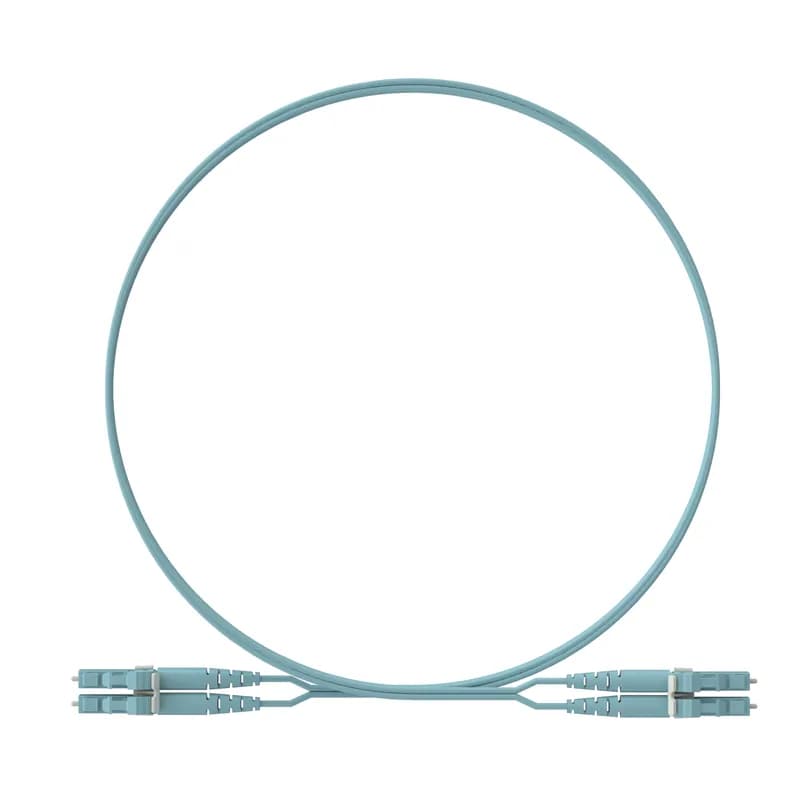 Panduit F92EPKHLNSHM009 - The duplex fiber patch cord is OS1/OS2 with 1.6mm cable zipcord jacket. It is Plenum (OFNP), features LC Duplex connectors, has standard insertion loss and is 9 meters in length. This cord is Keyed H - Aqua LC Duplex on one end, standard LC Duplex connection on the other end as part of a keyed cabling systems that provides an additional layer of physical security, mating only with matching keyed components. The cable jacket color is aqua.