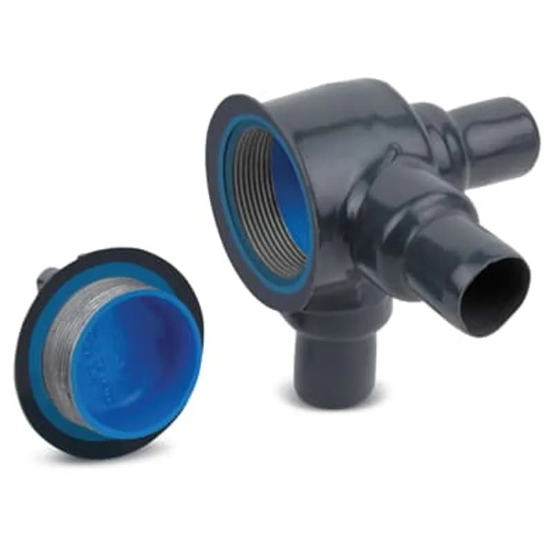 ABB - Installation Products GUAM69-G - PVC Double-Coated Conduit Outlet Box for Hazardous Locations, GUAM Type, Pipe Size 2 Inch/53 Metric, Box is Ductile Iron with Zinc Plating, Cover is Die Cast Aluminum, Cover Opening 5.00 Inch/127.00 Millimeters, Gray