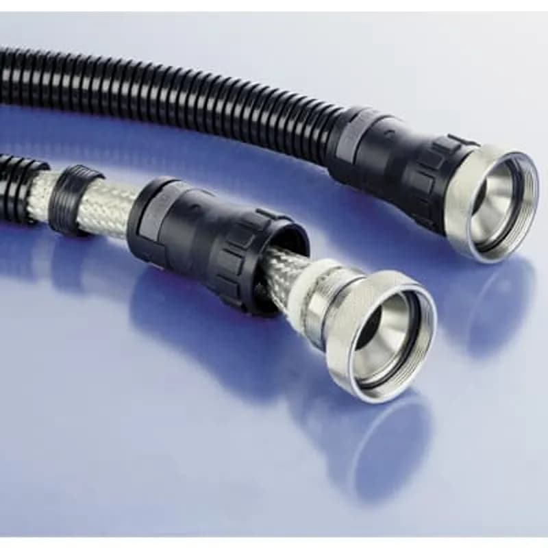 ABB - Installation Products BVIMV-U353 - VIMV Connector, UNEF Thread for IP68 - Thread 1 7/16 Inch-18, Fits to NW 23, Color Black