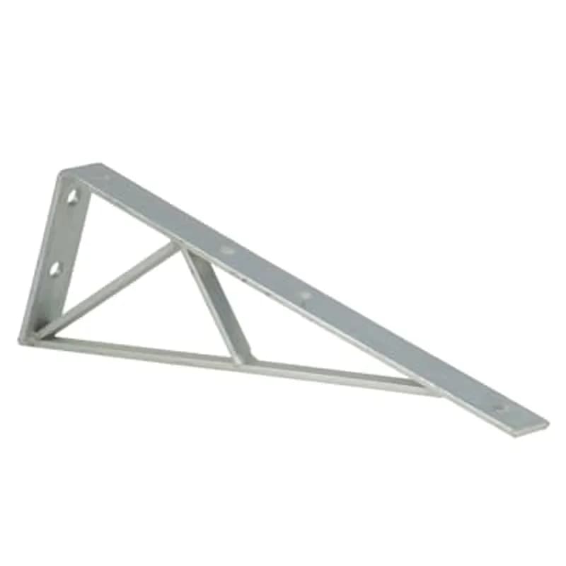 ABB - Installation Products S226HDG - Bracket, 90 Degree, Height 6 Inches, Length 18-1/2 Inches, Width 1-5/8 Inch, Hole Diameter 9/16 Inch, Design Uniform Load 1,000 Pounds (A1200 Series) 750 Pounds (A1400 Series), Hot-Dip Galvanized Steel