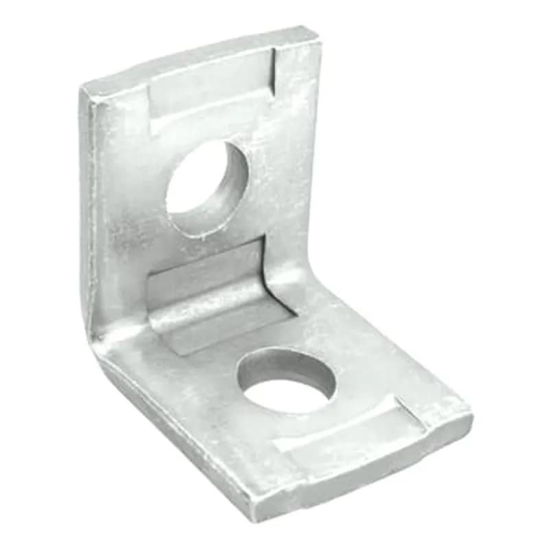 90 degree Steel Corner Angle with SilverGalv finish.