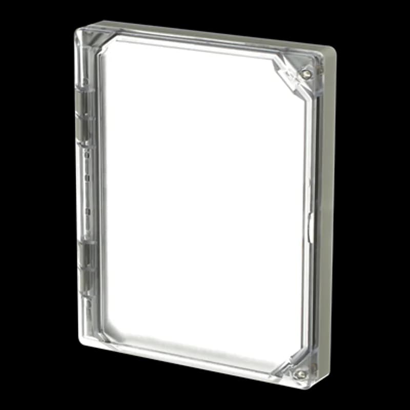 Polycarbonate hinged window kit, 10 inch by 8 inch