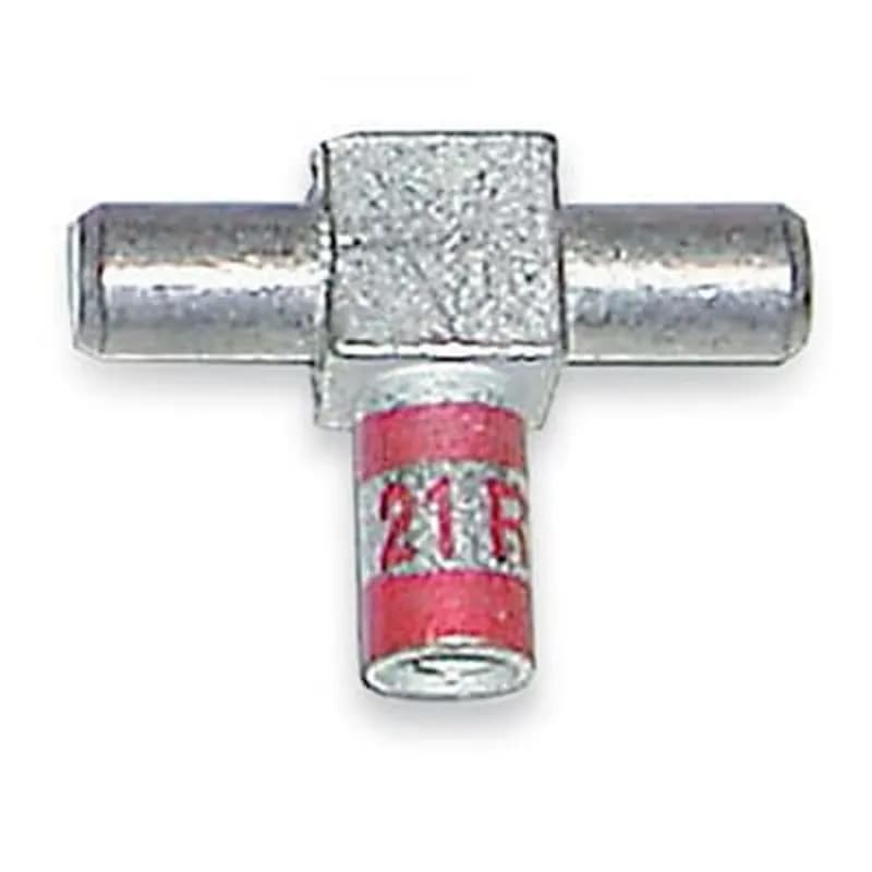 ABB - Installation Products M2D8M-1 - KUBE Male (Two Load) Copper Motor Pigtail Disconnect, Wire Size 8 AWG, Body Size 1, Die Color Red