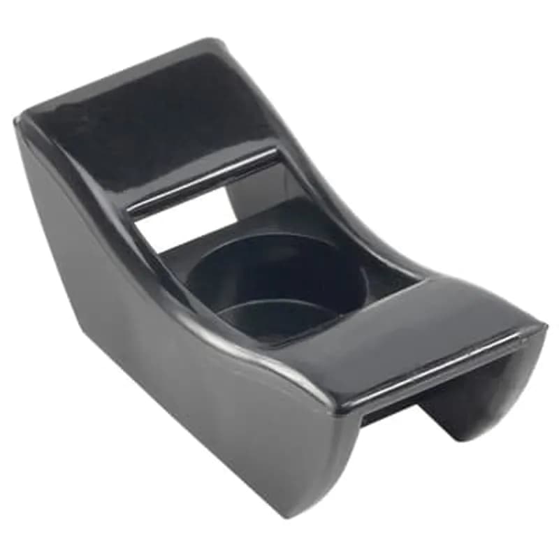 Heavy-Duty Mounting Cradle, Black Nylon 6.6 for Temperatures up to 85 Degrees Celsius, Weather and Ultraviolet Resistant, Length of 44.45mm (1.75 Inches), Width of 19.1mm (0.75 Inches), Height of 15.9mm (0.626 Inches), for Use with Lashing Ties, Screw Mounting Method, #8 Screw