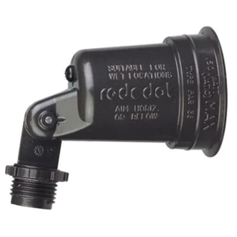Lampholder, 1 Lamp, Bronze, Die Cast Zinc, 150 Watt Maximum Par 38 or R40 Lamp, Includes Inside Gasket and Ground Screw