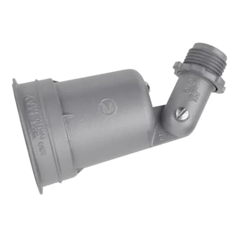 ABB - Installation Products S500EG - 1-Lampholder with Gasket - Color Silver, Depth 12 Inches, Width 5 Inches