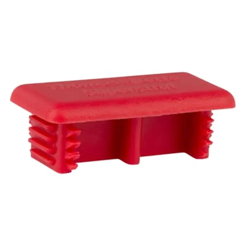 Non-Metallic Red End Cap for use with Series B Channel