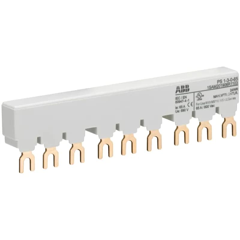MS116/132 BUSBAR 65A 3-MMP 0-AUX