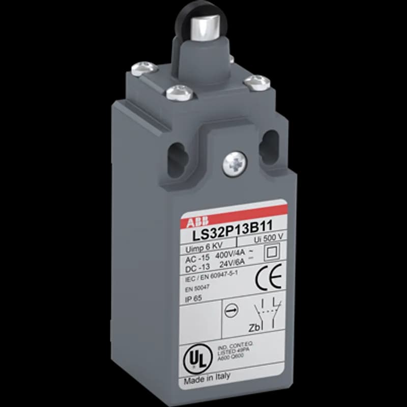 ABB - Electrification LS35P13B11 - LMT SW 30MM ROLL PLUNGR SNP