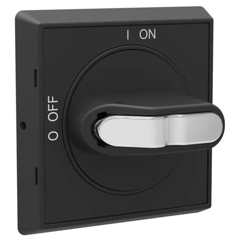 SELECTOR HANDLE, BLACK, METALLIC HASP