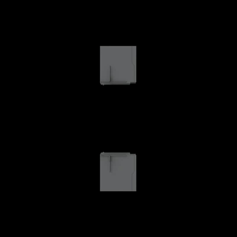 KIT PARTITIONS DIV. PHASE LOW FOR THREE-POLE H=100 MM 4pcs XT5 UL