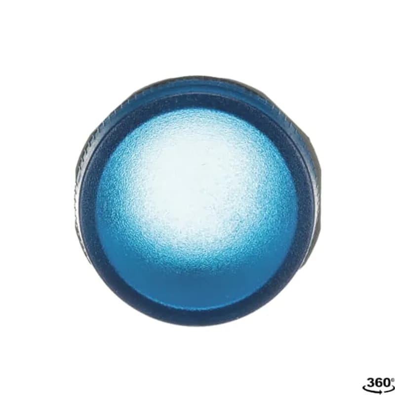 Modular Pilot Light - Pilot light head - Blue - Illuminated