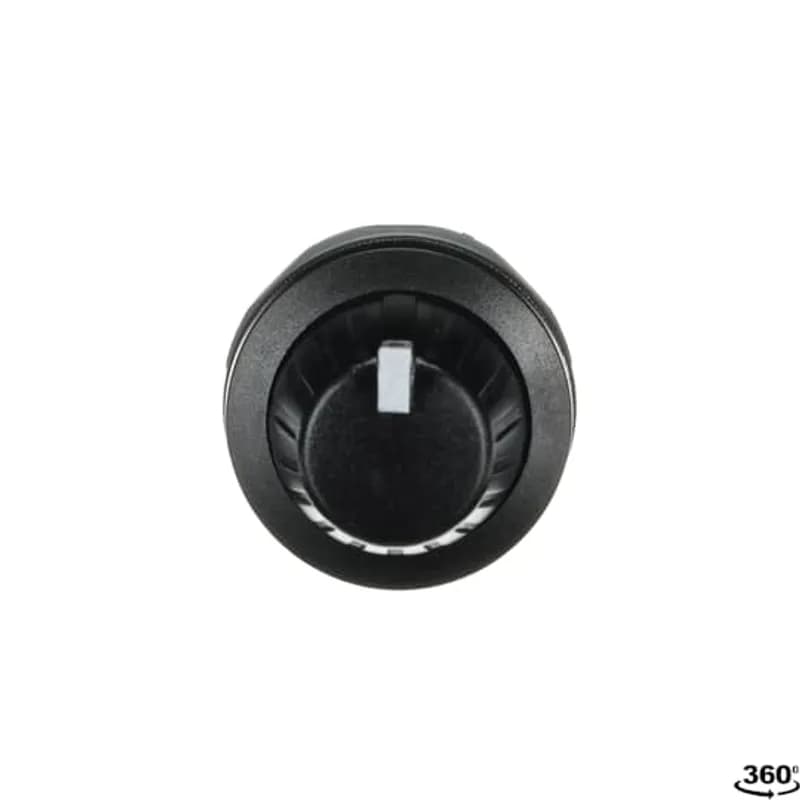 ABB - Electrification MT-150B - Modular Potentiometer - Resistor 50 kOhm - Knob - Black - Non-illuminated - Black Plastic Bezel