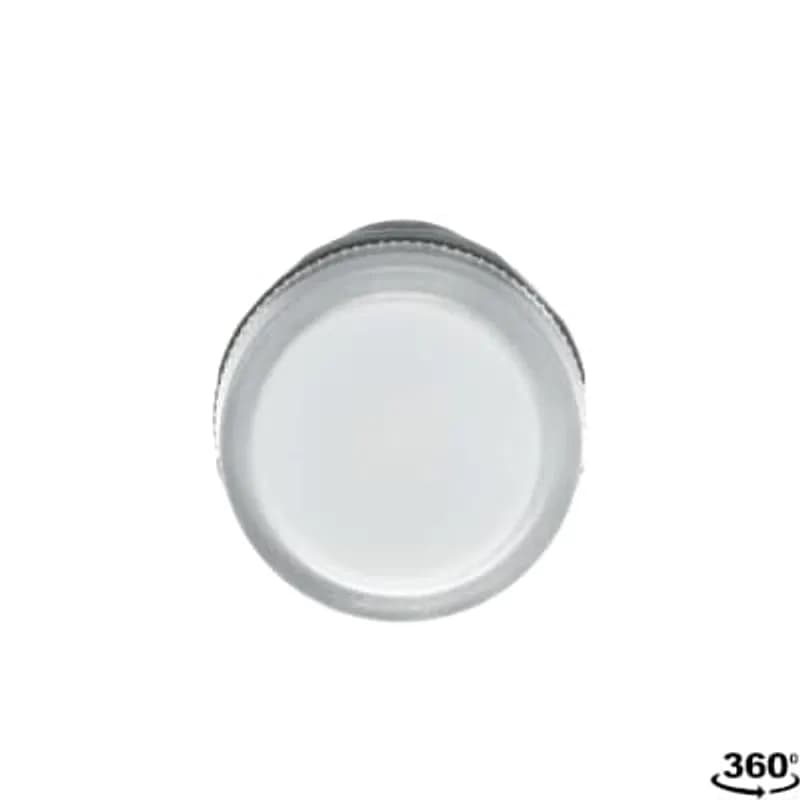Compact Pilot Light - Pilot light head - Clear - Illuminated - Lamptype: LED 110-130V DC