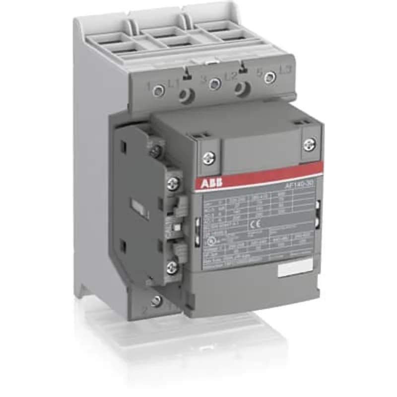 ABB - Electrification AF140-30-11-13 - A 3-phase Contactor suitable for various applications such as Motor starting, Isolation, By-pass and Distribution application up to max 690 V. Operated with wide control voltage range 100-250 V, 50/60 Hz and DC