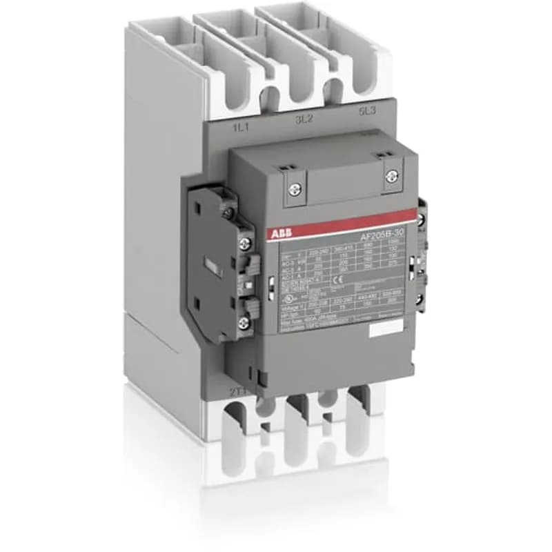 A 3-pole Contactor suitable for Railway applications such as Motor starting, Isolation, By-pass and Distribution application up to max 1000 V. Operated with wide control voltage range 48-130 V, 50 /60 Hz and DC