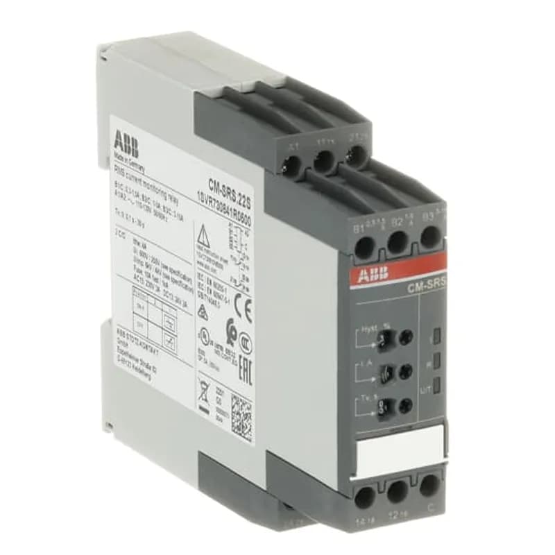ABB - Electrification 1SVR730841R0500 - CM-SRS.22S CURRENT MON. RELAY