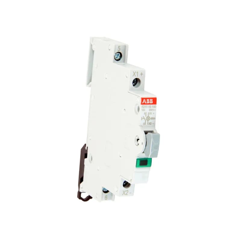 ABB - Electrification E217-16-10D48 - PB SW 1-NO 16A 12-48V LED G