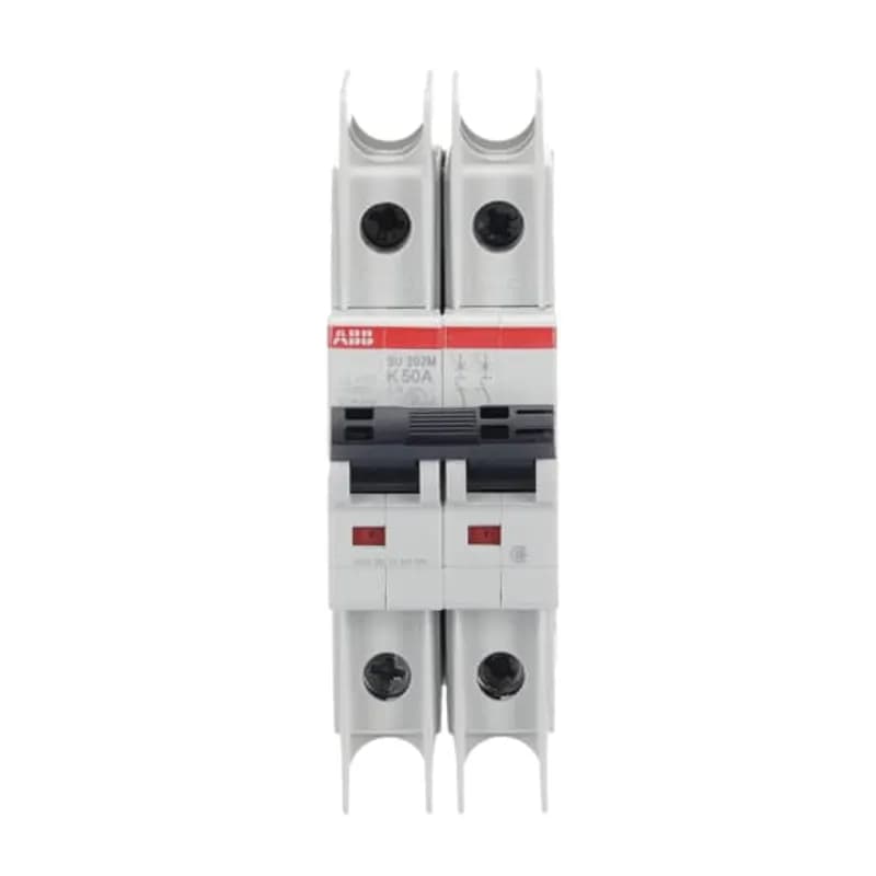 SU202M-K50 Miniature Circuit Breaker K-Char., 10kA, 50A, 2P UL489
