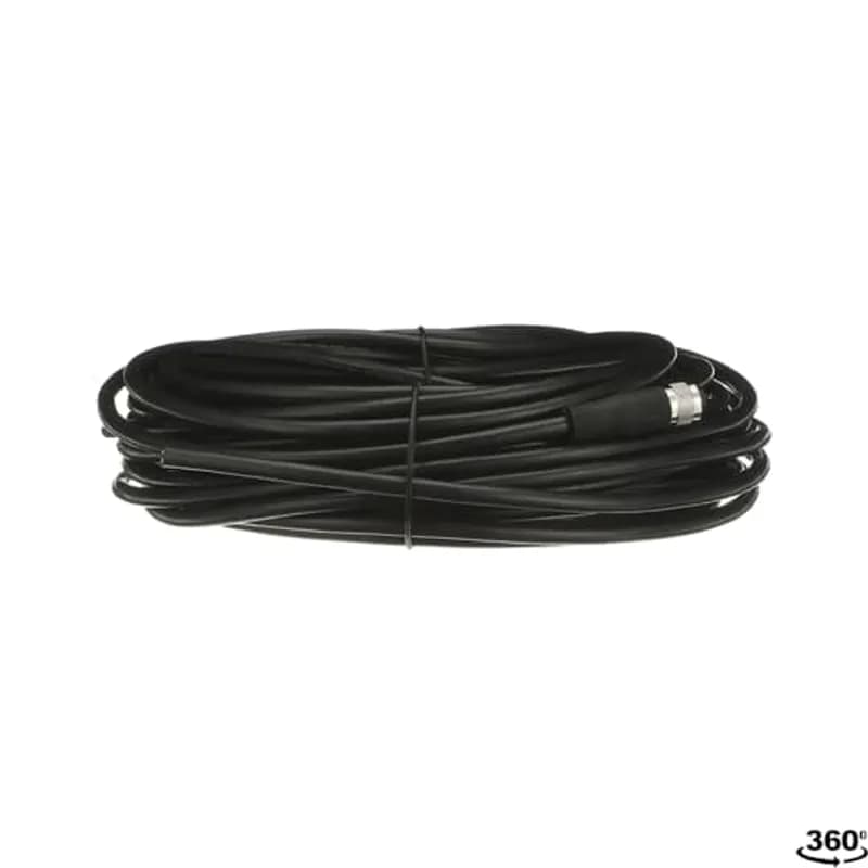 ABB - Electrification 2TLA020056R7500 - Shielded cable with straight M12-12 female connector and free end. 12x0.13 mm2. Black PVC. 20 meter.