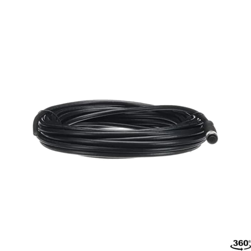 ABB - Electrification 2TLA020056R7300 - Shielded cable with straight M12-12 female connector and free end. 12x0.13 mm2. Black PVC. 10 meter.