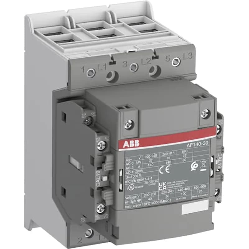 ABB - Electrification AF140-30-22-43 - 3P, 200A, 220-240 V 50/60 HZ,2/2