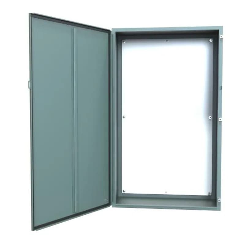 N12 Wallmount Encl w/panel - 60 x 36 x 16 - Steel/Gray