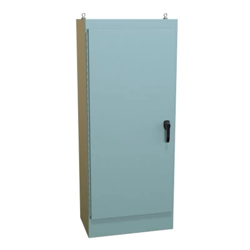 N12 Freestanding Encl - 72 x 30 x 18 - Steel/Gray