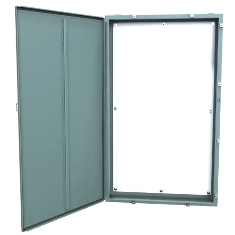 N4 Wallmount Encl w/panel - 60 x 36 x 8 - Steel/Gray