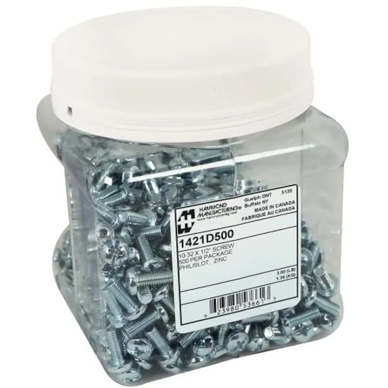 Hdwr Pkg of 500 Screws