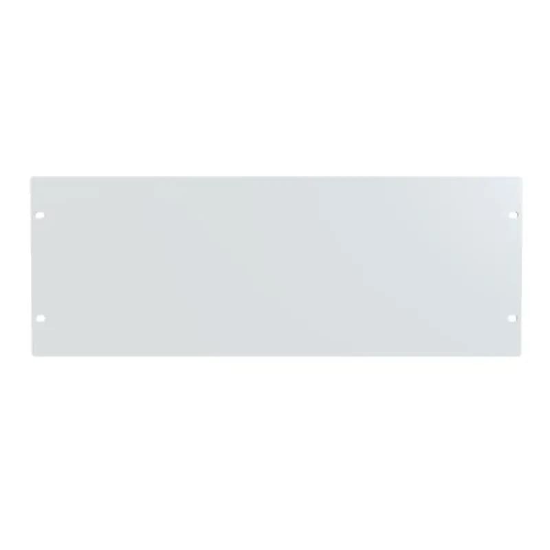 4U FLAT STEEL PANEL WHITE
