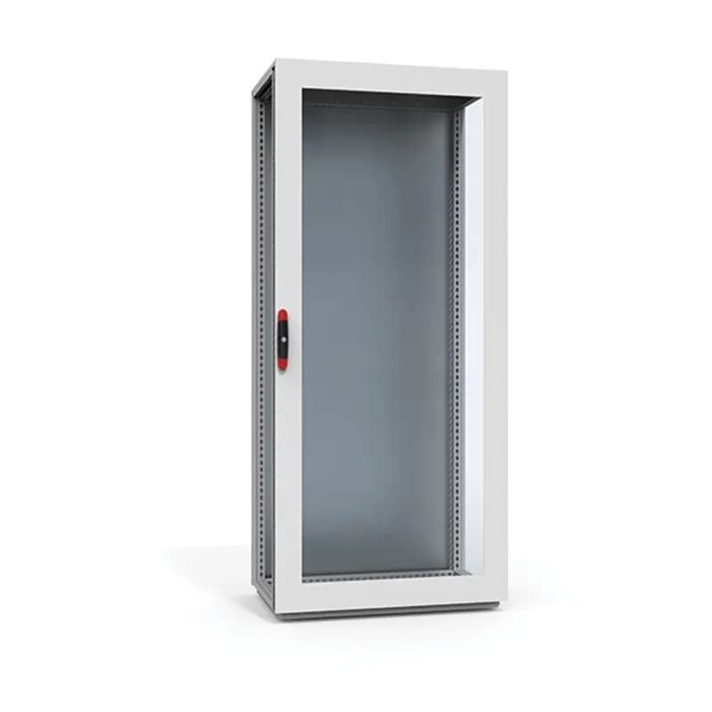 Glazed Doors, DNG, 1982x993x17mm, Light Gray, Mild Steel