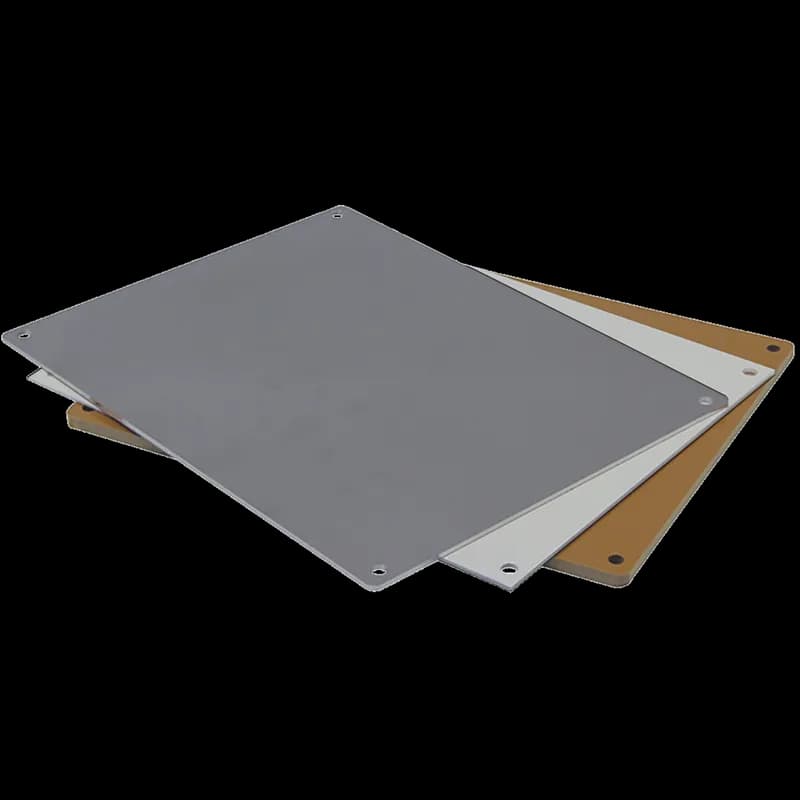 VJ Series Back Mounting Plate 30x24x.08 Unpainted Aluminum