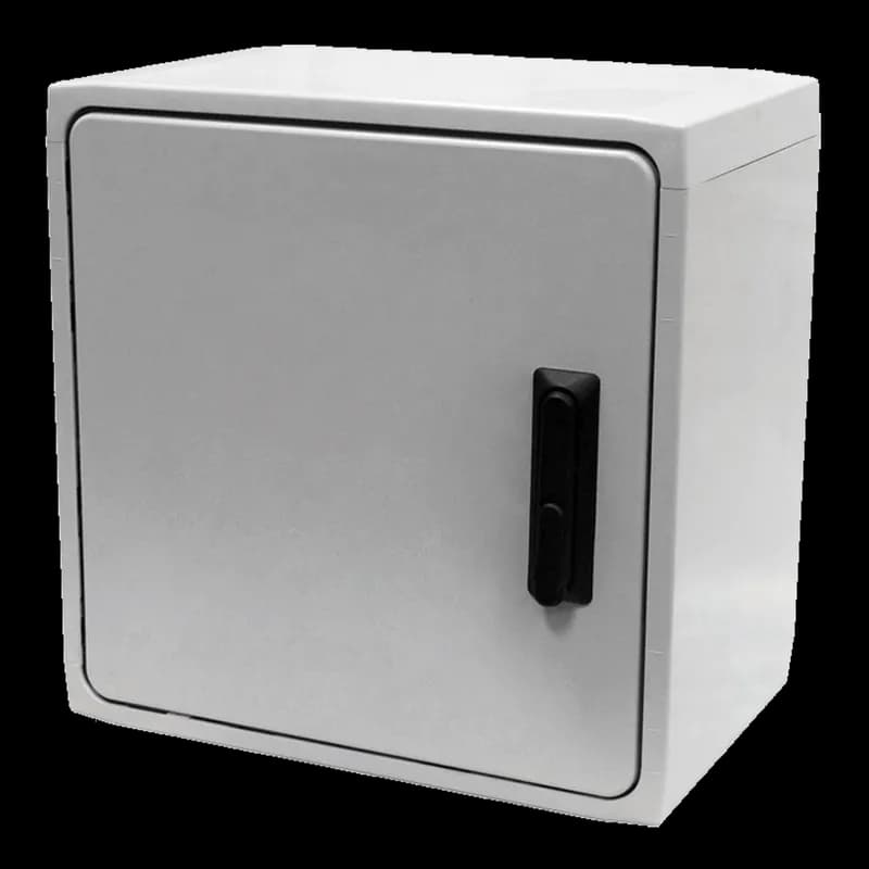 nVent PS2030E1A - PolySafe Flat Opaque Cover Type 4X, 19.69x29.53x25.20, Lt Gray, Fiberglass, E1A