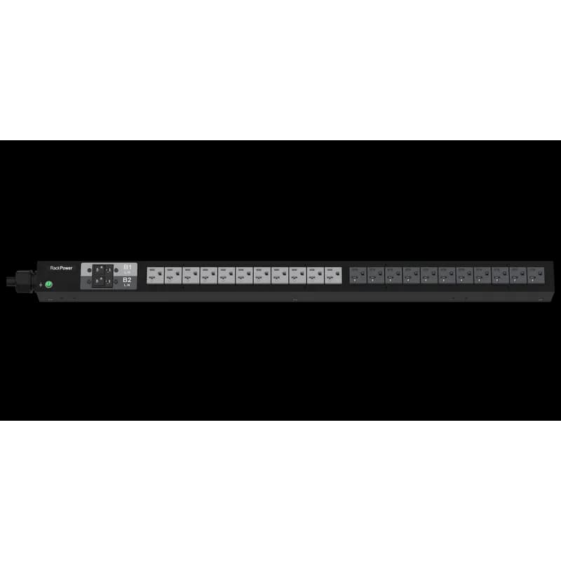 RackPower Basic PDU, RB0323, 120 VAC, 1-phase