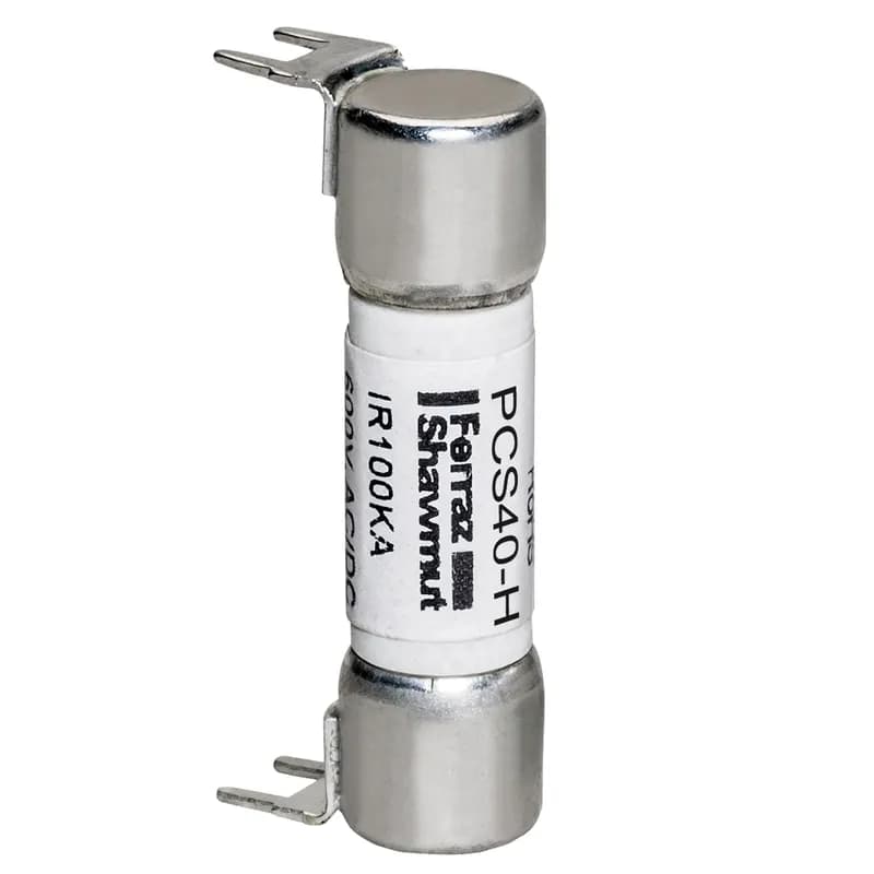 Fuse PCS - Midget - Fast-Acting 600VAC 600VDC 40A Double Hole Mount