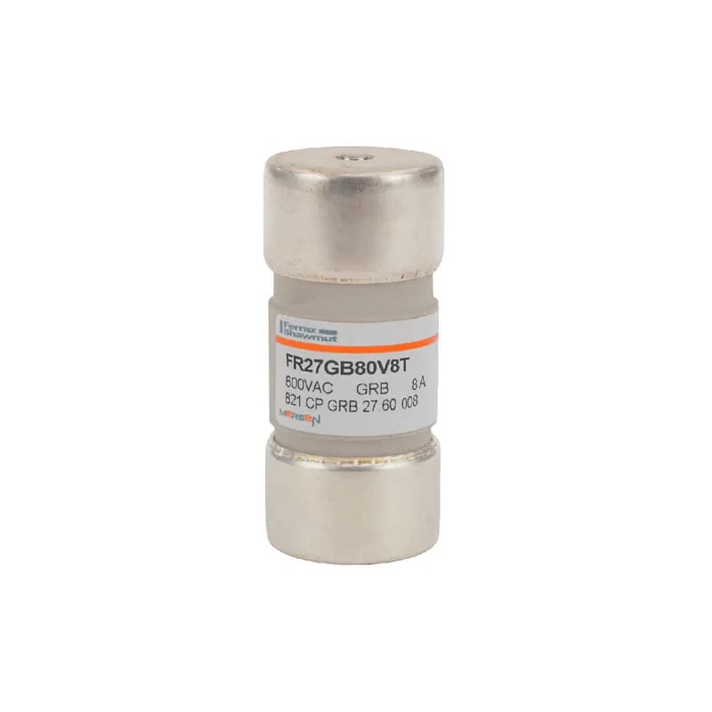 High-Speed Cylindrical Fuse Protistor® Size 27x60 gR 800VAC IEC 8A With Striker